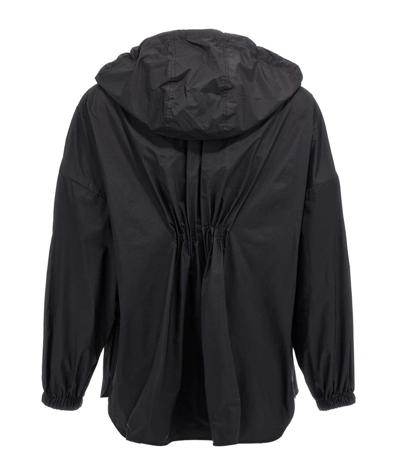 Shop Moncler Zip-up Hooded Jacket In Black