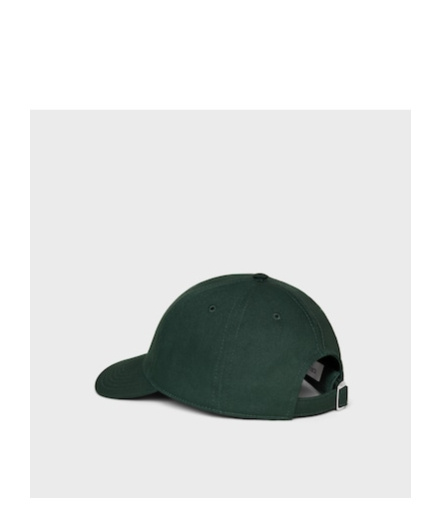 Celine C Cotton Baseball Cap In Black
