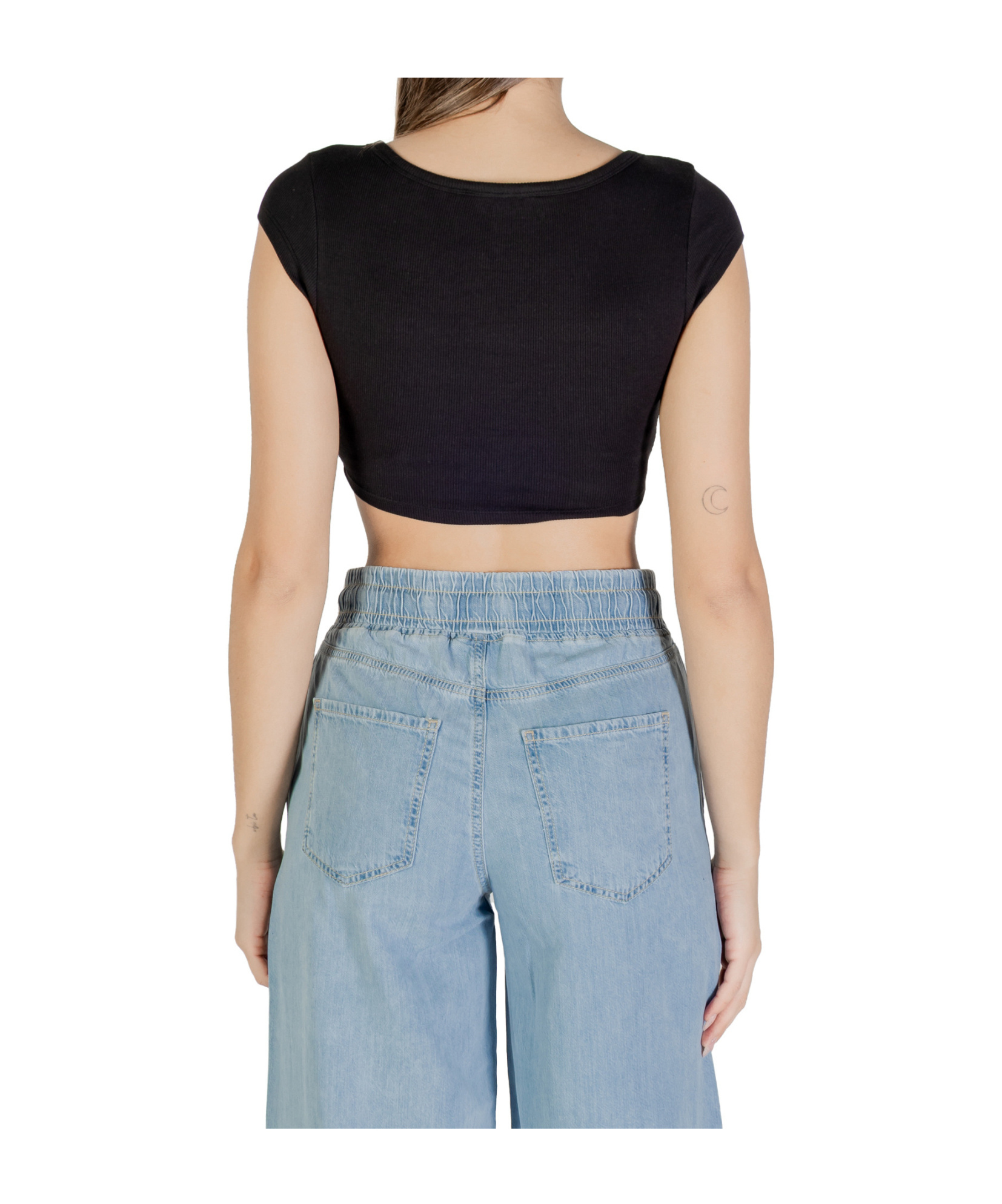 Tommy Hilfiger Short-sleeved Vest In Black