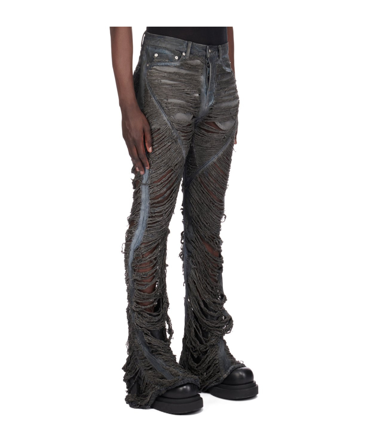 RICK OWENS DRKSHDW STRAIGHT TUBE FIVE BAGS OF JEANS