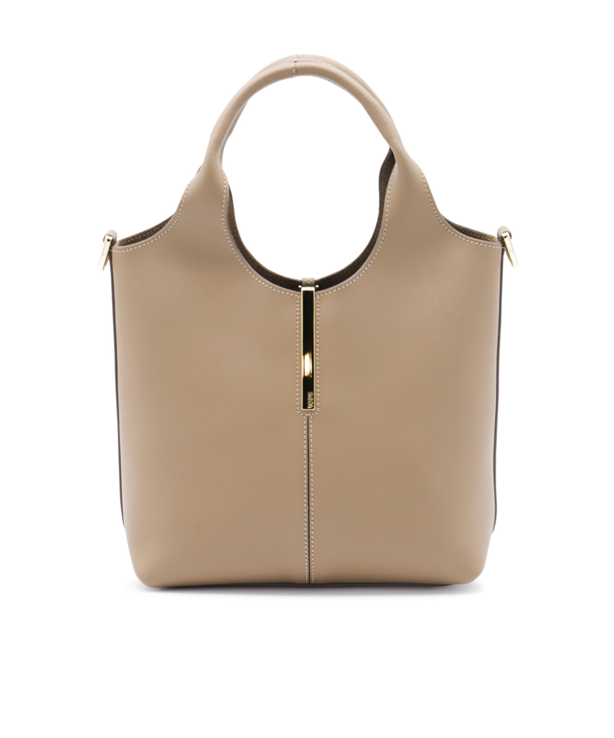 Tod's Logo Engraved Mini Shopping Bag