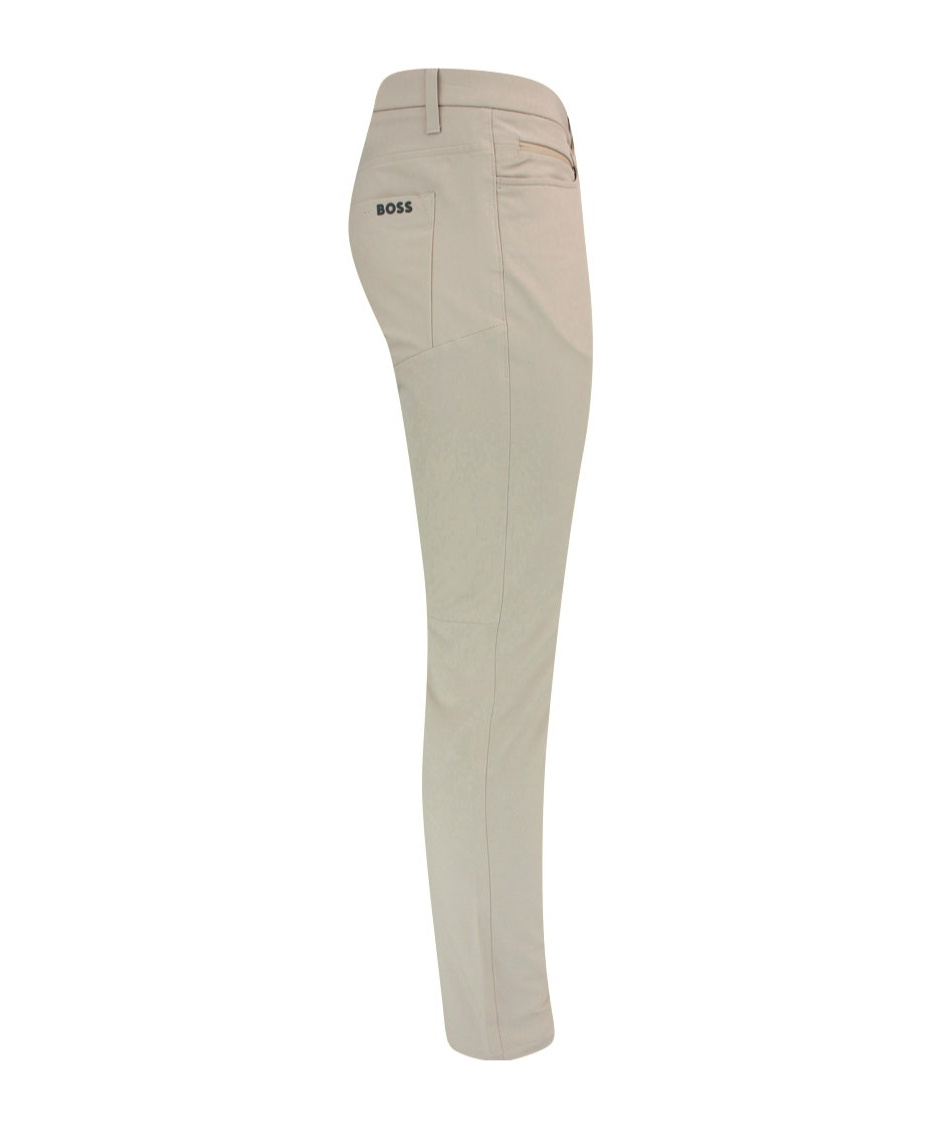 Hugo Boss Belt-loop Casual Pants In Nude