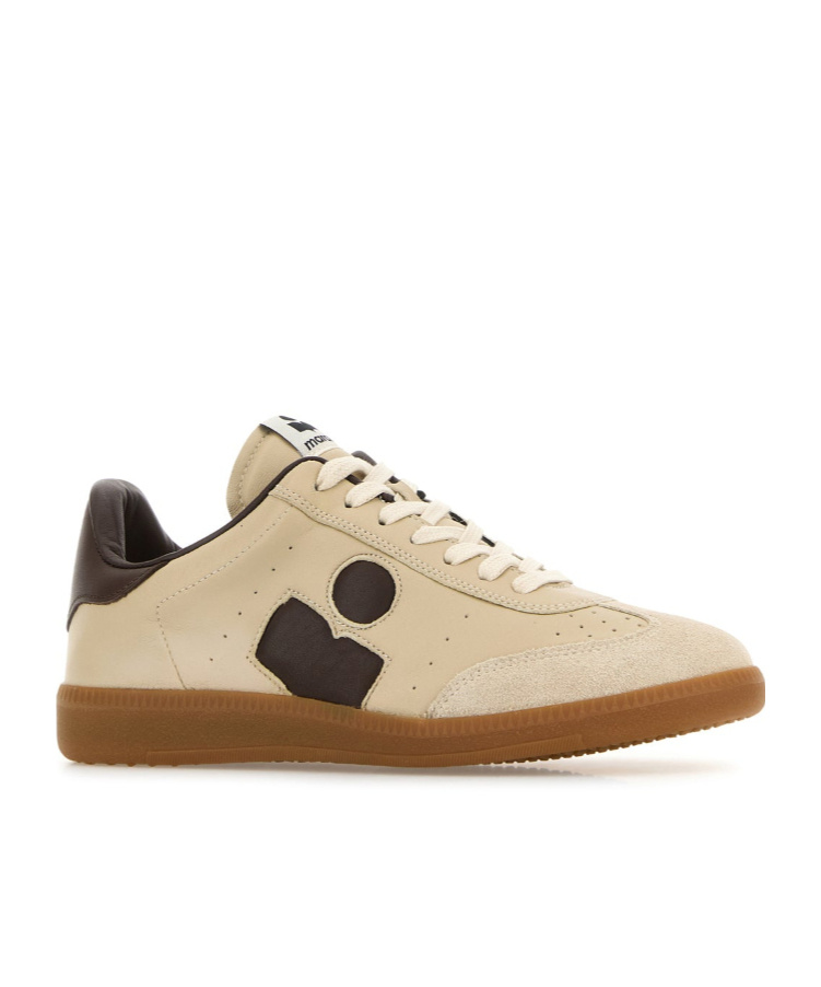 Isabel Marant Low-top Sneakers Featuring Contrast Panels In Neutral