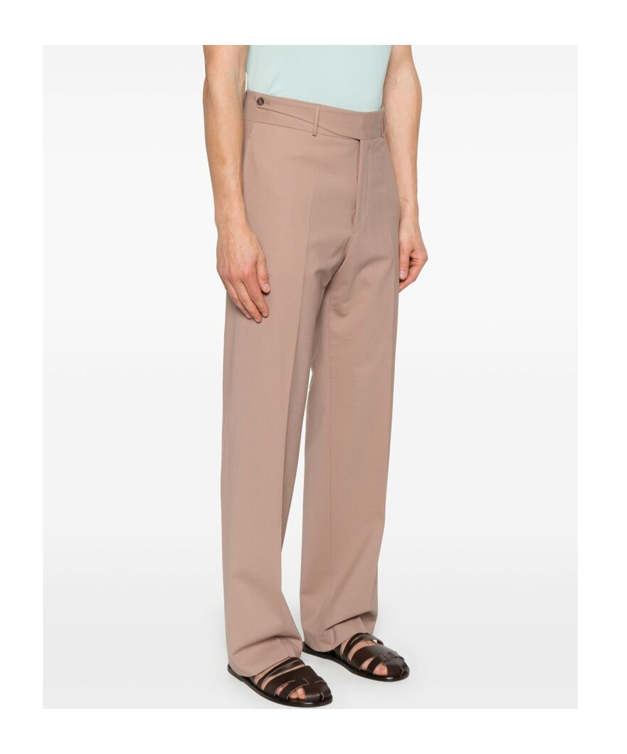 TAGLIATORE BELT-LOOP CASUAL PANTS