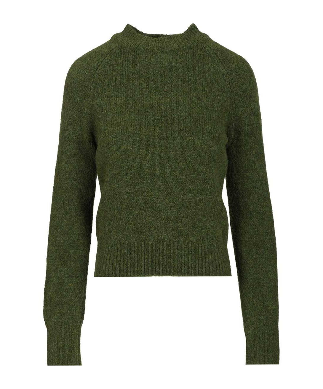 Dries Van Noten 09320-texas 2709 Crewneck Sweater Knitwear Green In Green