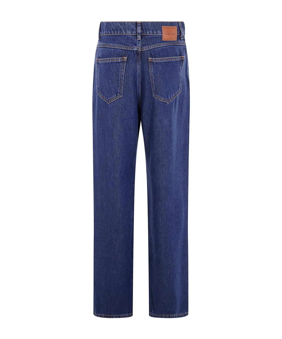 Shop P.a.r.o.s.h Logo-patch Jeans