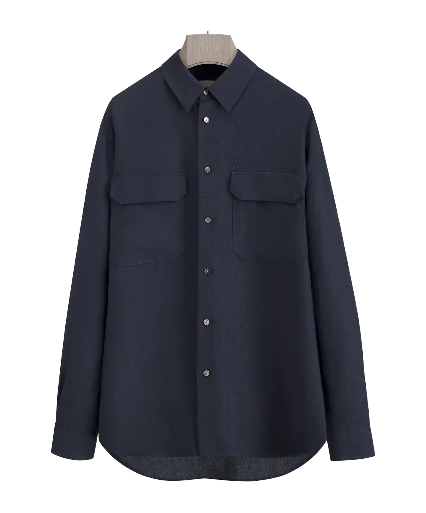 Dior Iviera Oversized Shirt In Blue