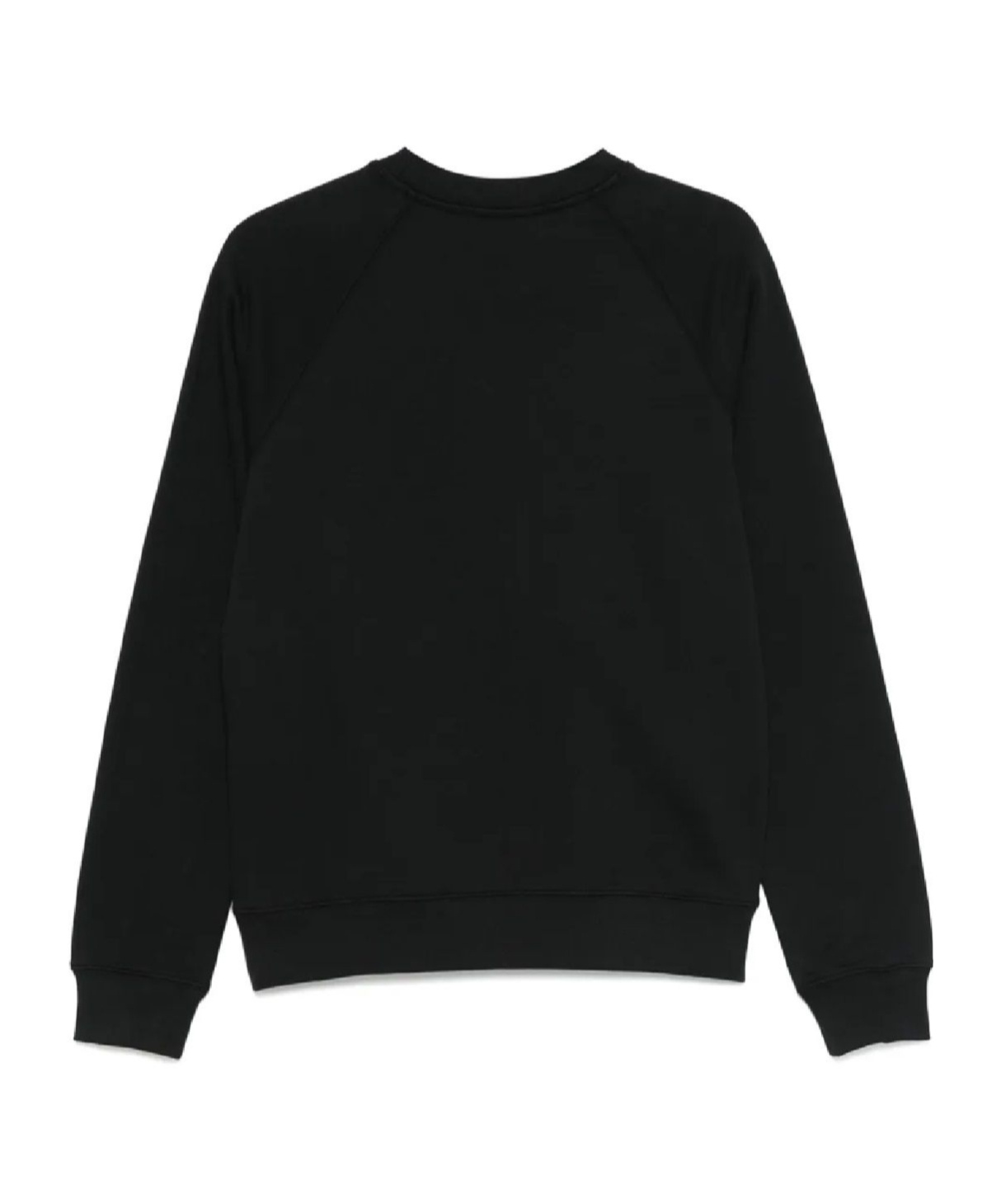 Msgm Cotton Sweatshirt In Black