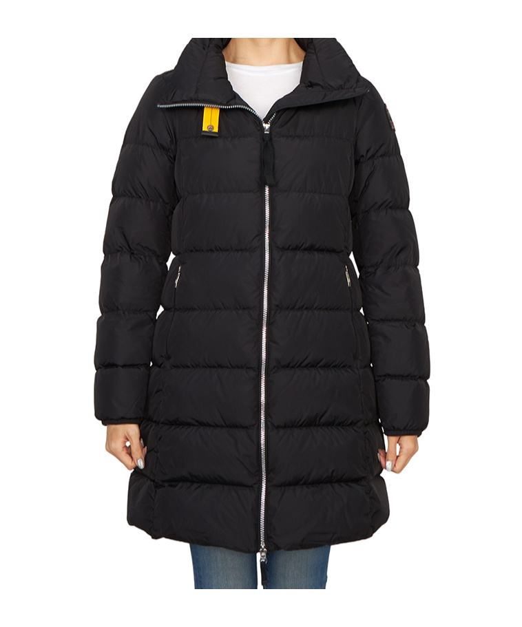 Shop Parajumpers Long-sleeved Down Jacket In Black