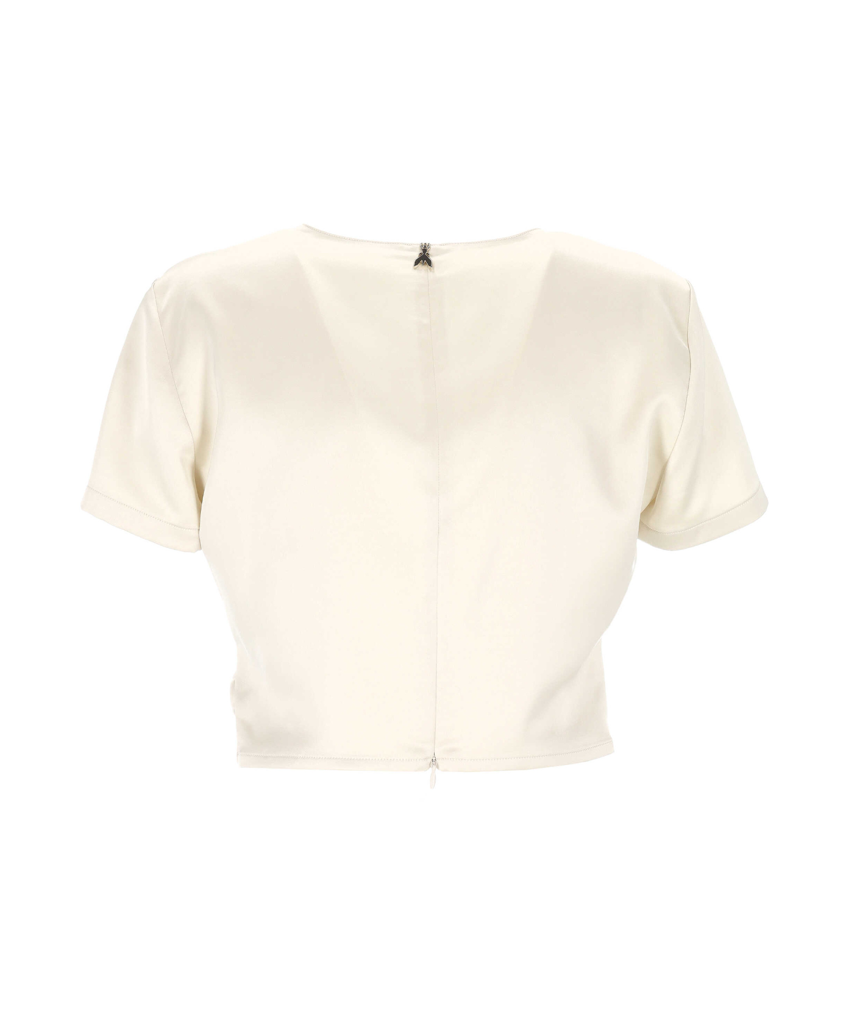 Patrizia Pepe Short Sleeves Smock In White
