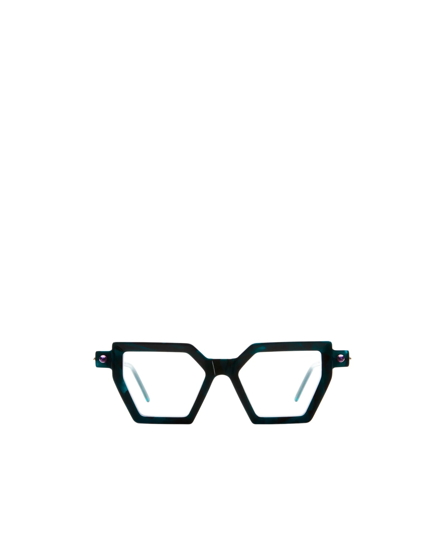 Kuboraum Maske P26  Marble Green In Black