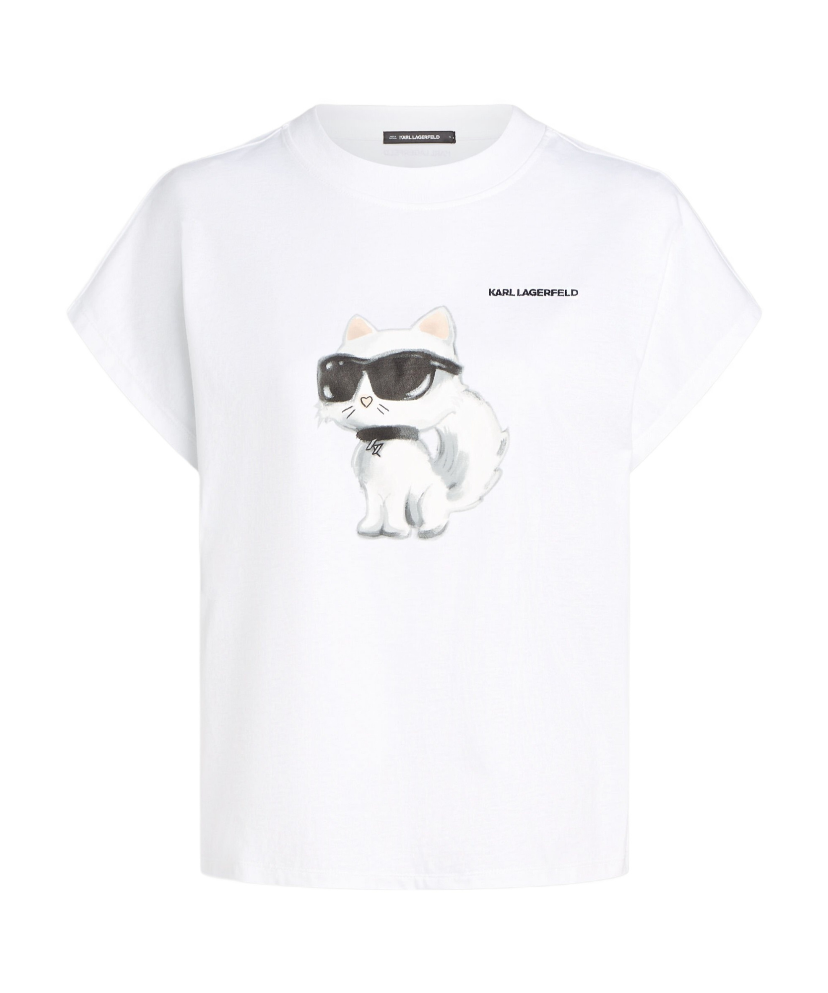 Karl Lagerfeld Oversized T-shirt In White