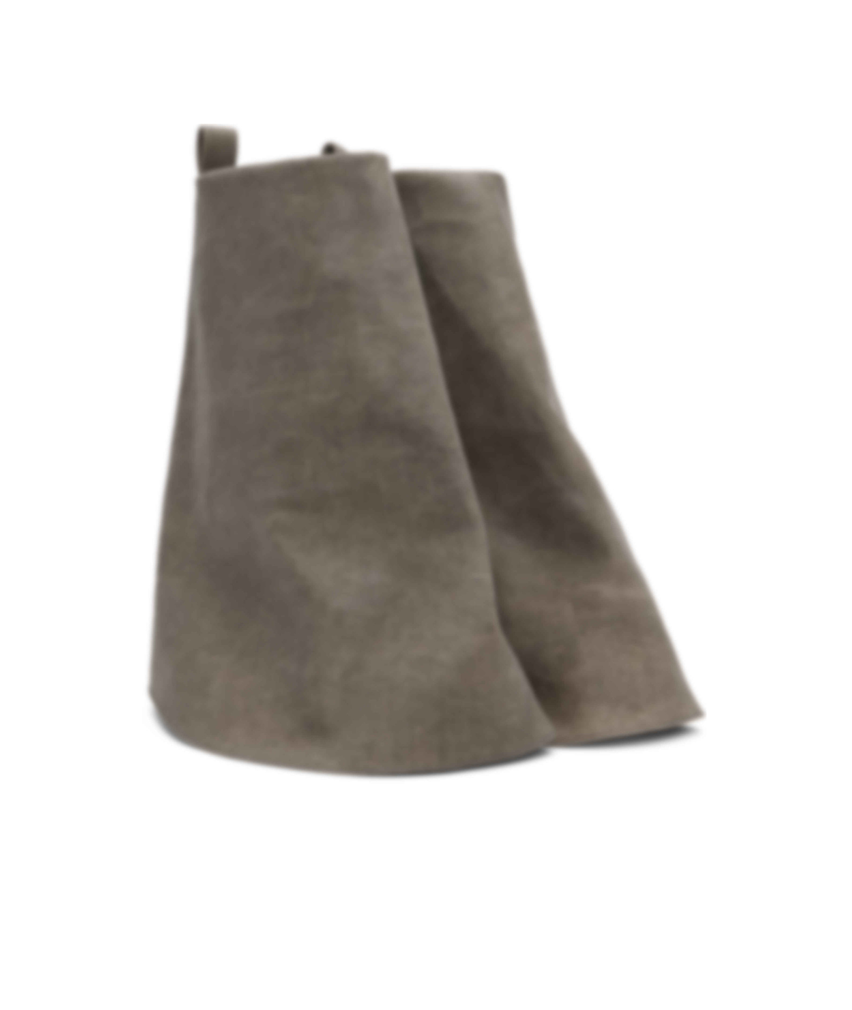 Rick Owens Drkshdw Pull-ring Short Boots In Green