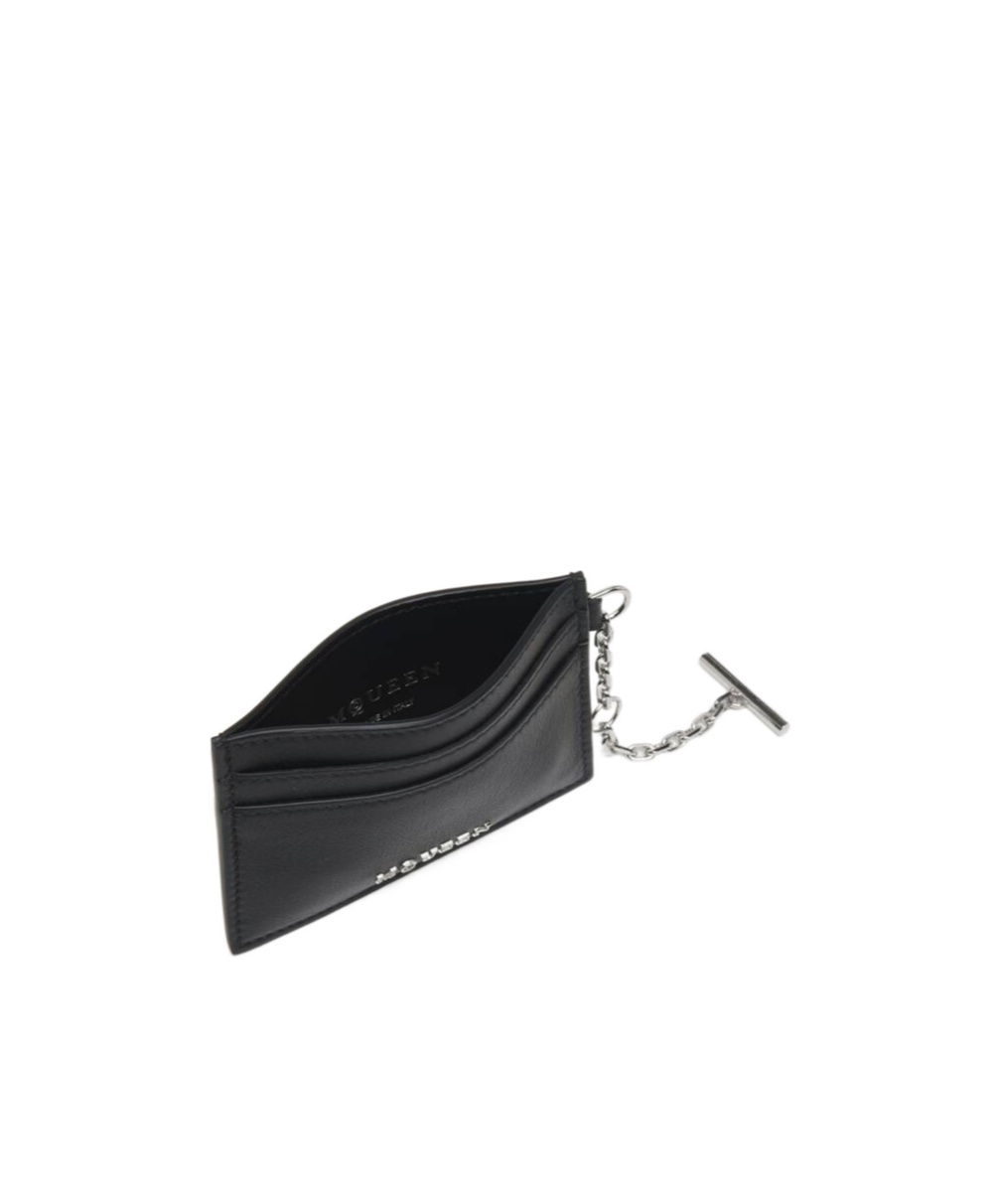 Alexander Mcqueen Logo Card Pack In Black