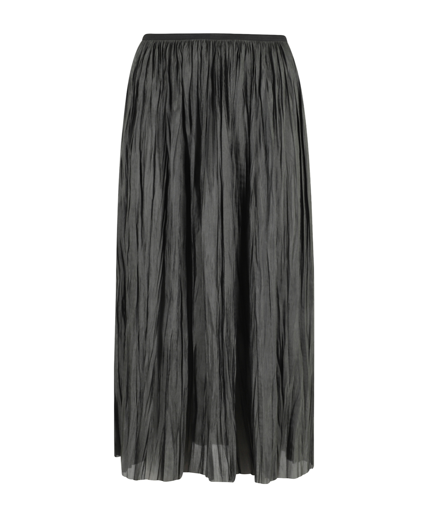 Roberto Collina Pleated Skirt In Black