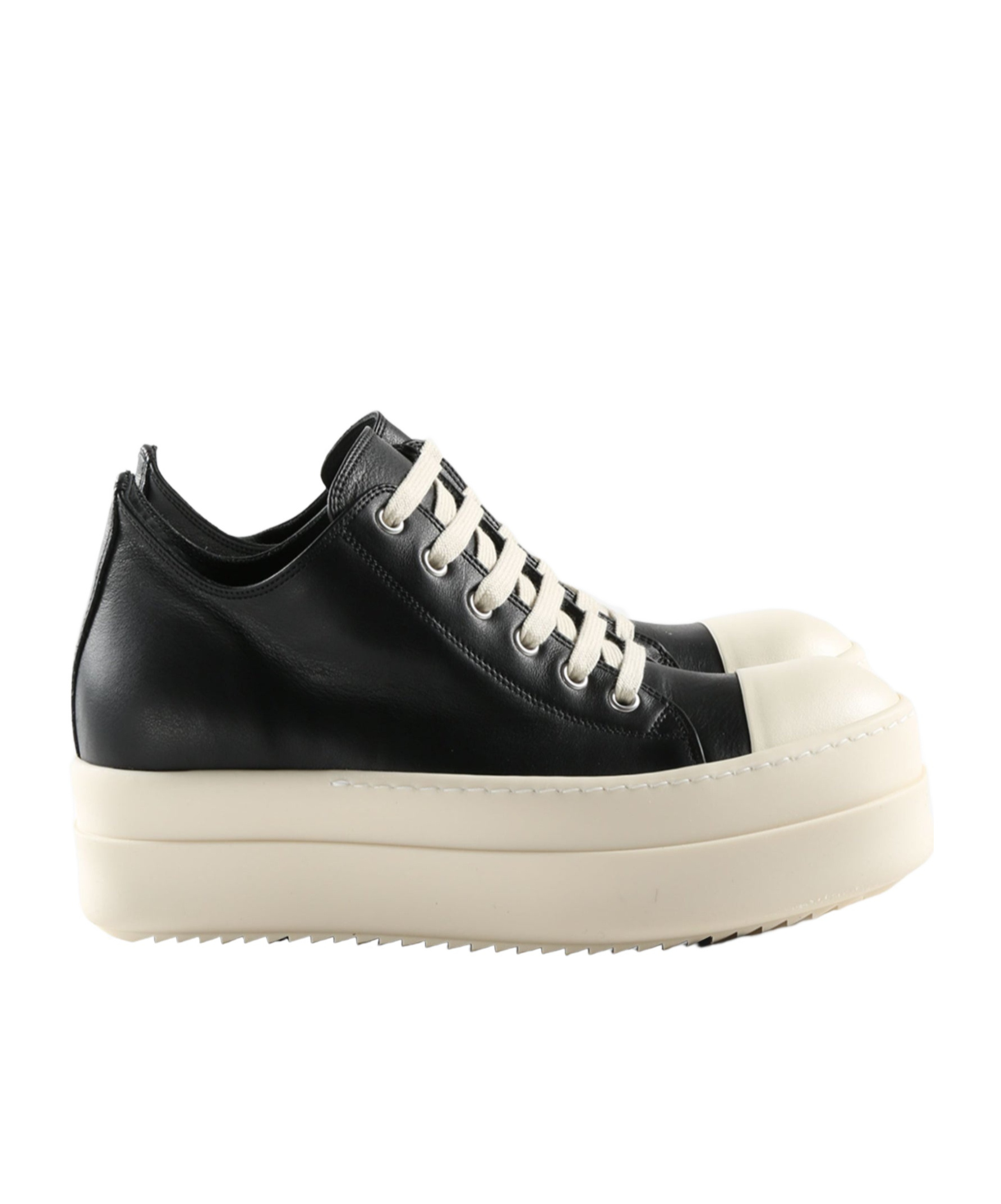 Rick Owens Elegant Low Top Lace Up Sneakers For Women In Nude