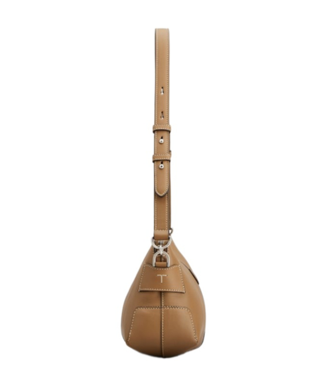 Shop Tod's Di Shoulder Bag In Brown