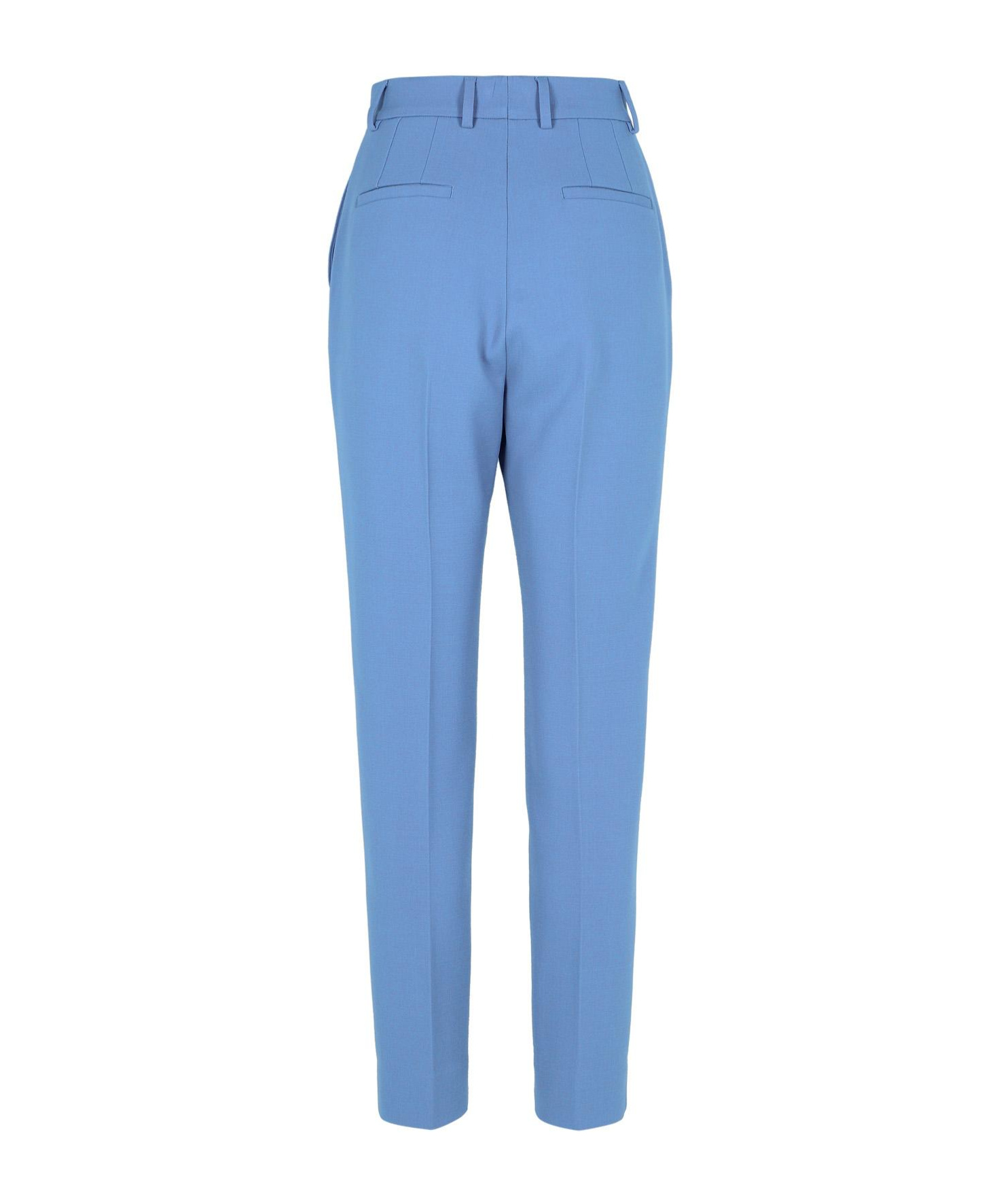 Dolce & Gabbana High-waisted Tailored Trousers In Blue
