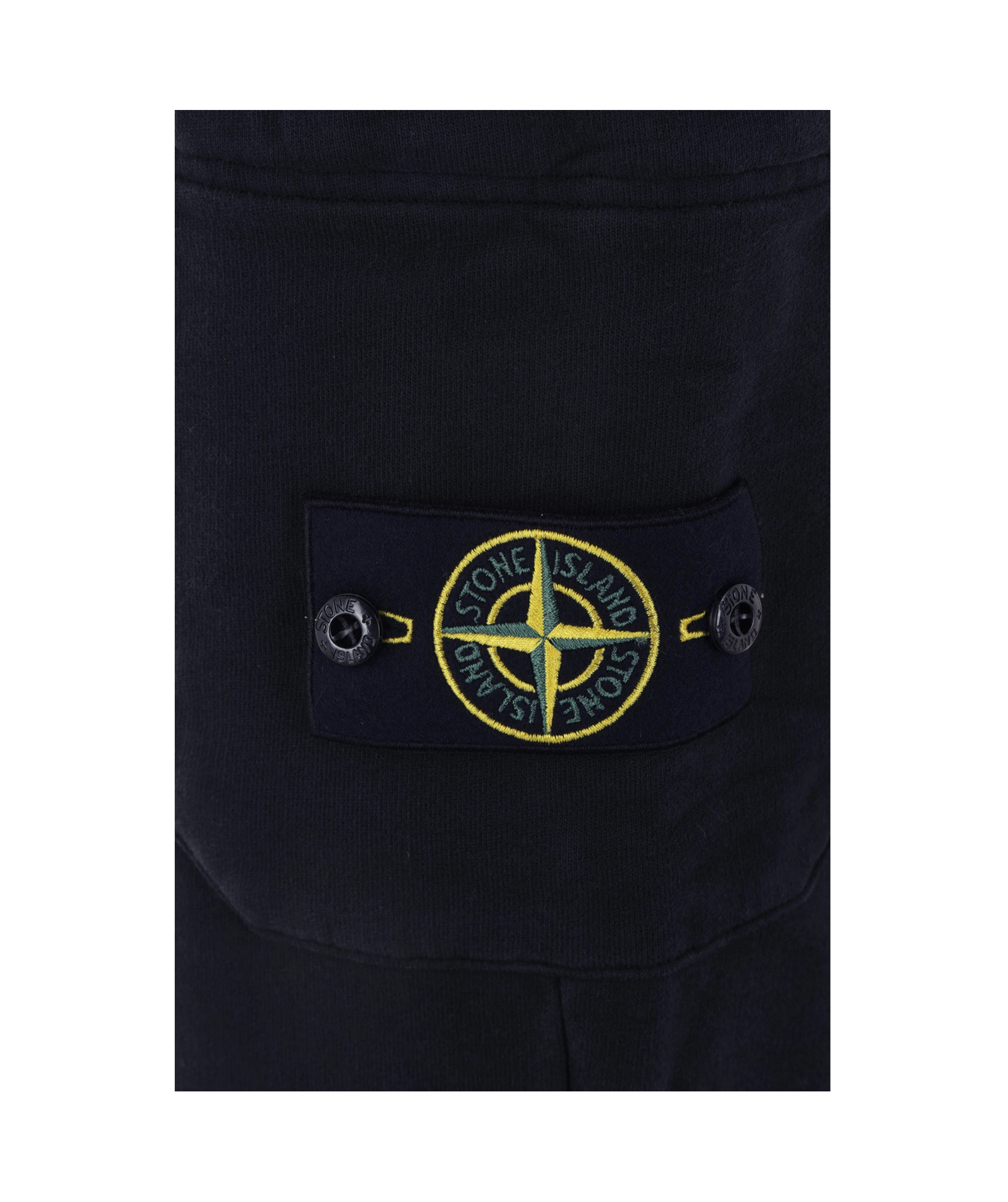 Stone Island Regular-tapered-fit Cargo Pants With Elasticated Waistband In Blue