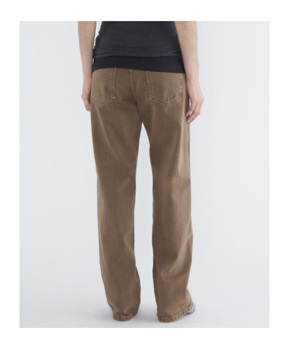 Paloma Wool Belt Loop Jeans In Brown