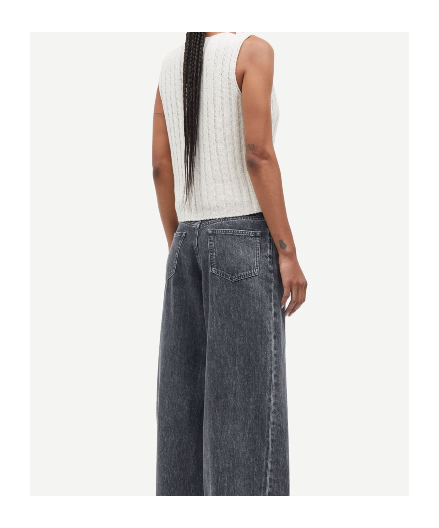 Samsoe & Samsoe Salou Vest In Neutral