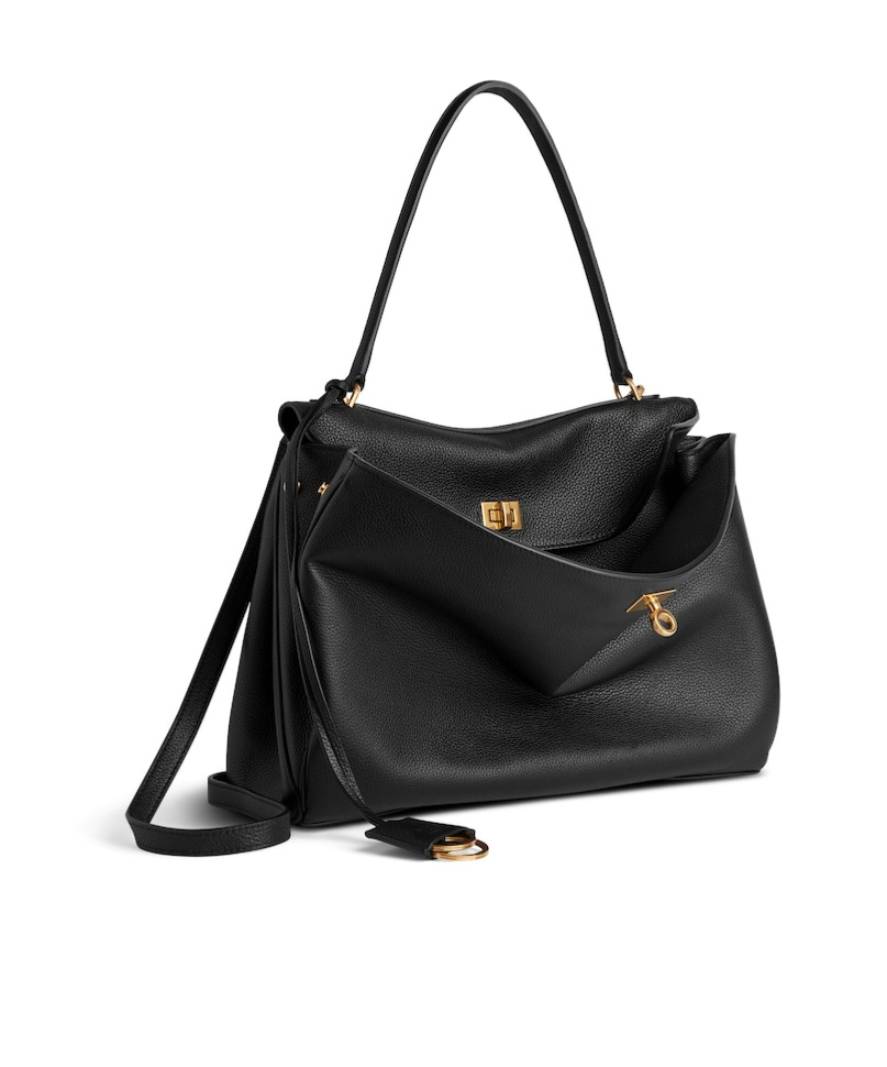Shop Balenciaga Women's Rodeo Medium Handbag In Black