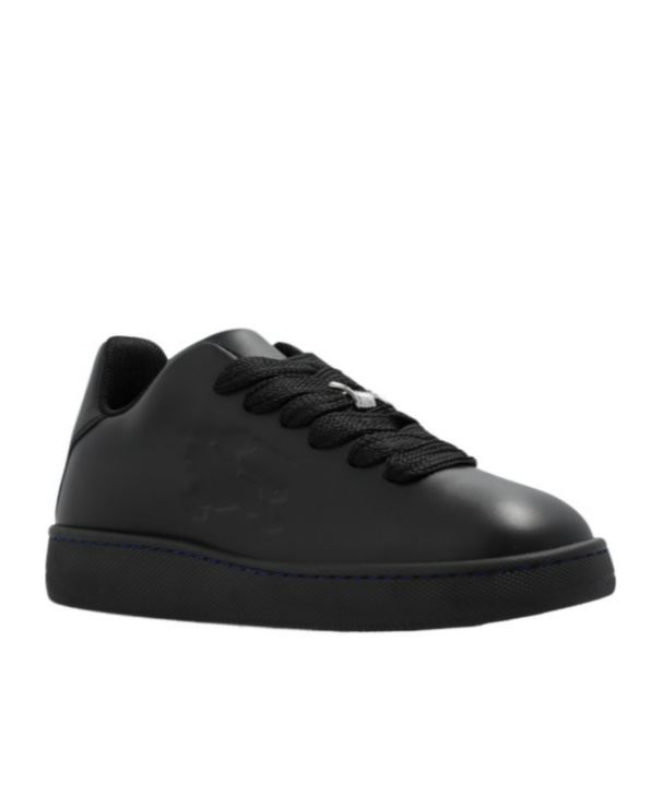 Burberry Leather Sneaker Storage Box In Black