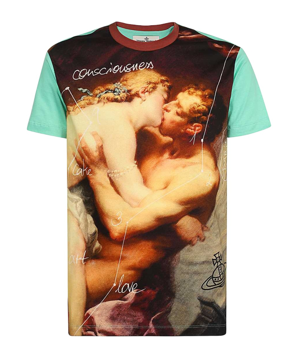 Vivienne Westwood T-shirt With Print In Brown