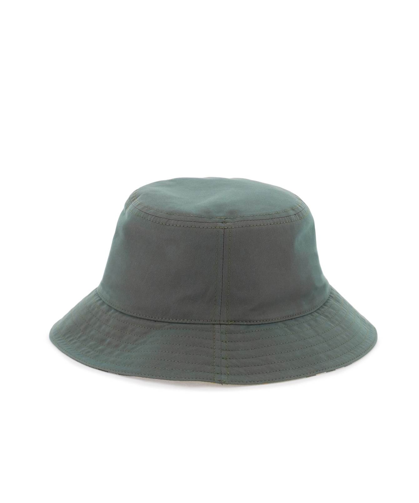 Burberry Vintage Check Reversible Bucket Hat In Black