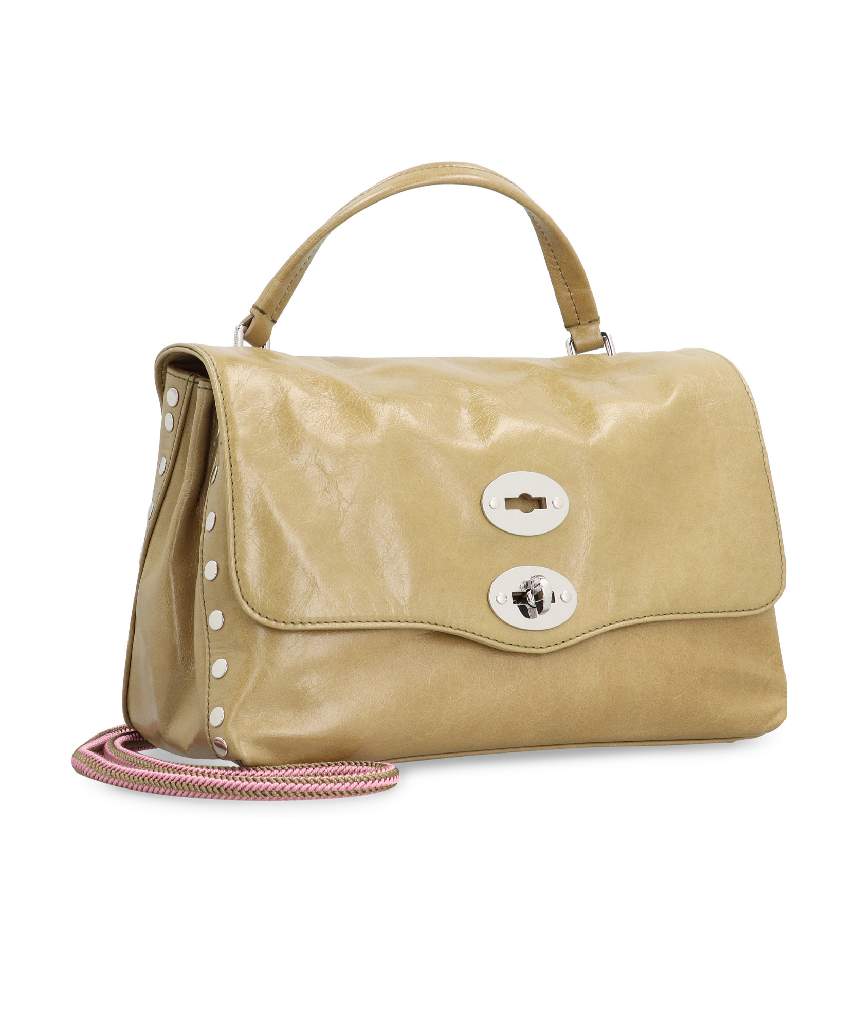 Zanellato Postina S Leather Handbag In Nude