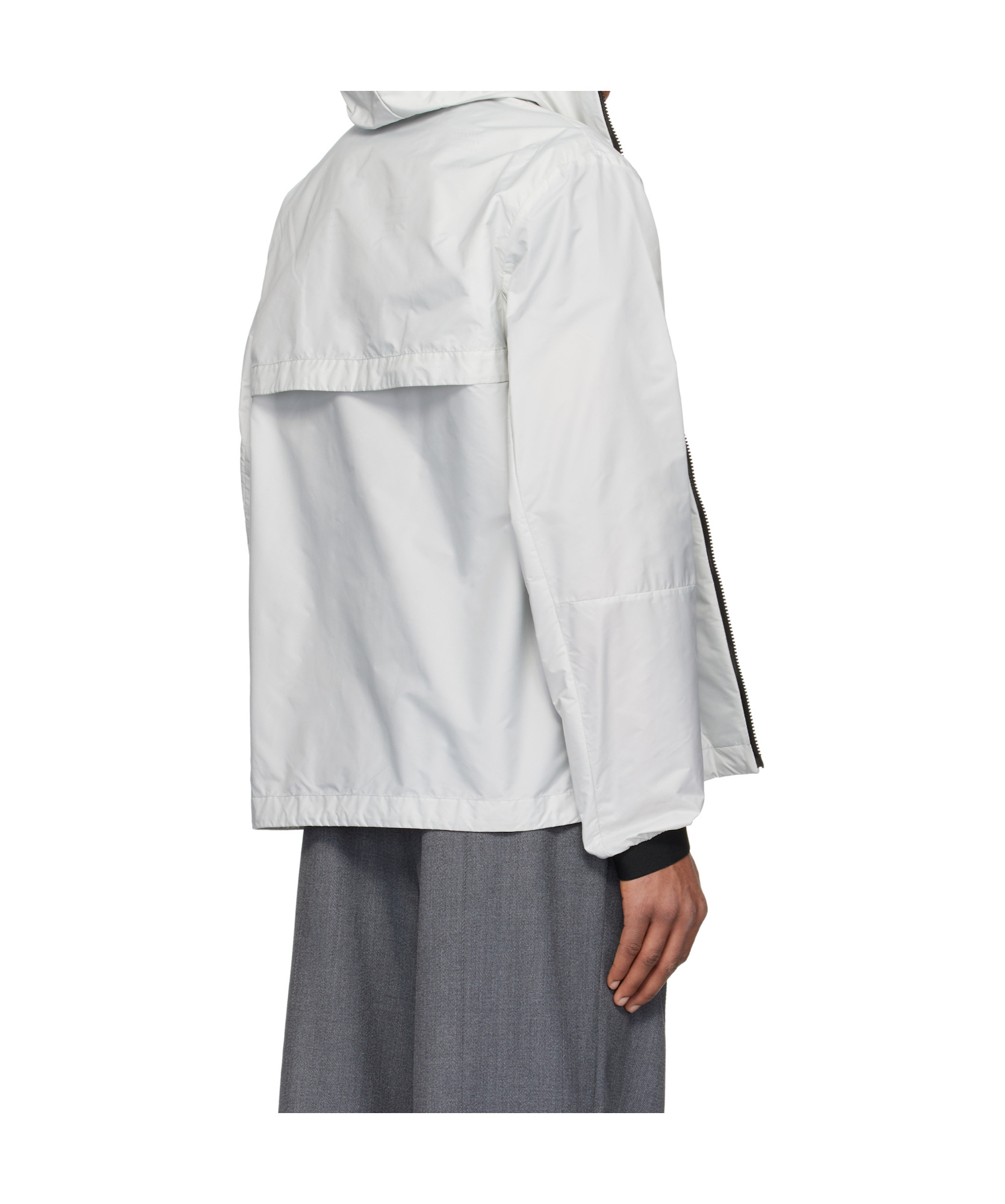 Moncler Gray Junichi Jacket In White