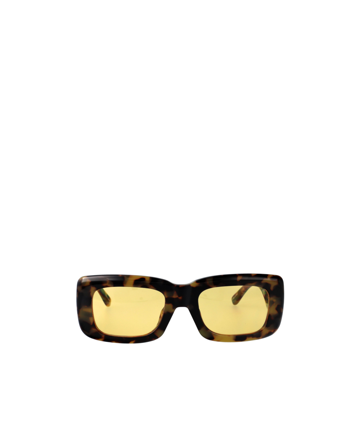 Attico Marfa Sunglasses In Yellow