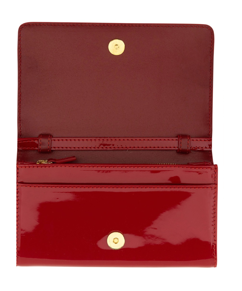 Kiton Snap Shoulder Bag In Red
