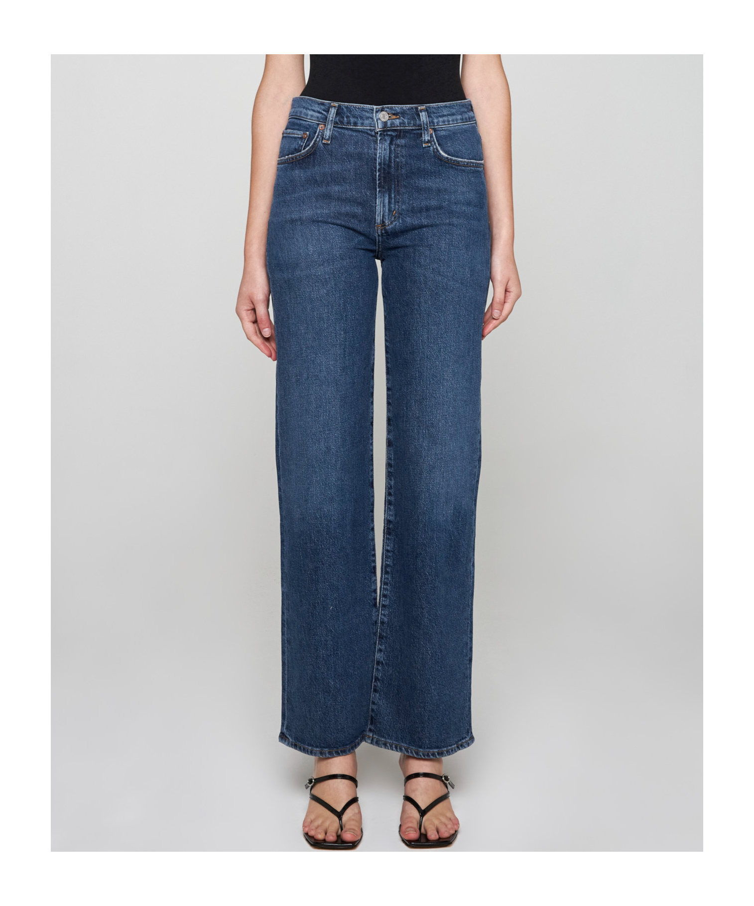 Agolde Harper Jeans In Blue