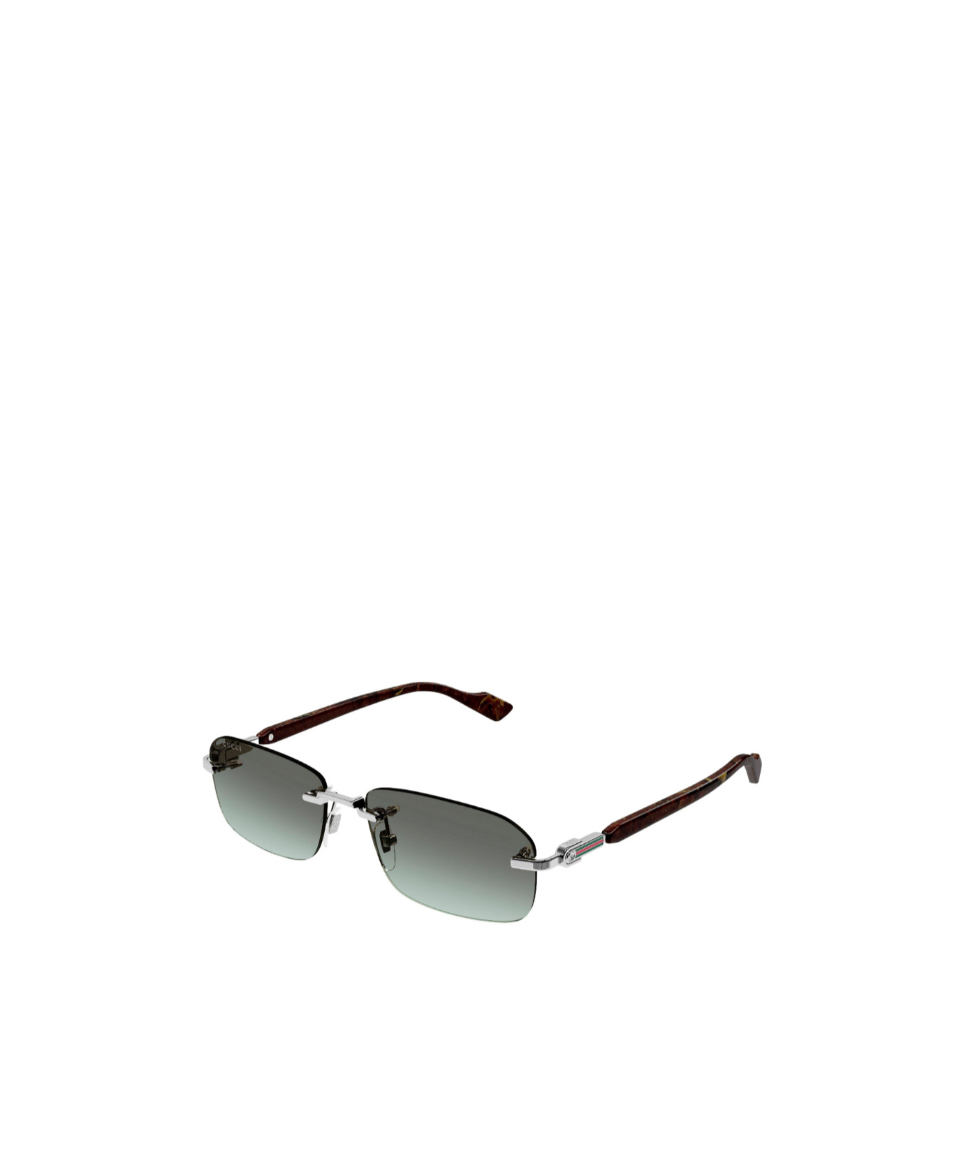 Gucci Square Sunglasses In Gray