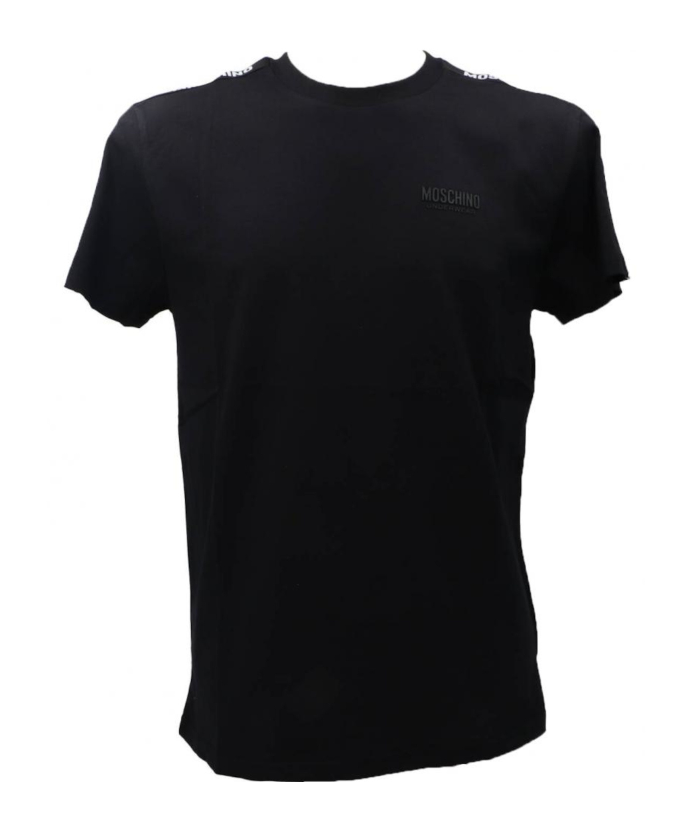 Moschino Short-sleeved T-shirt In Black