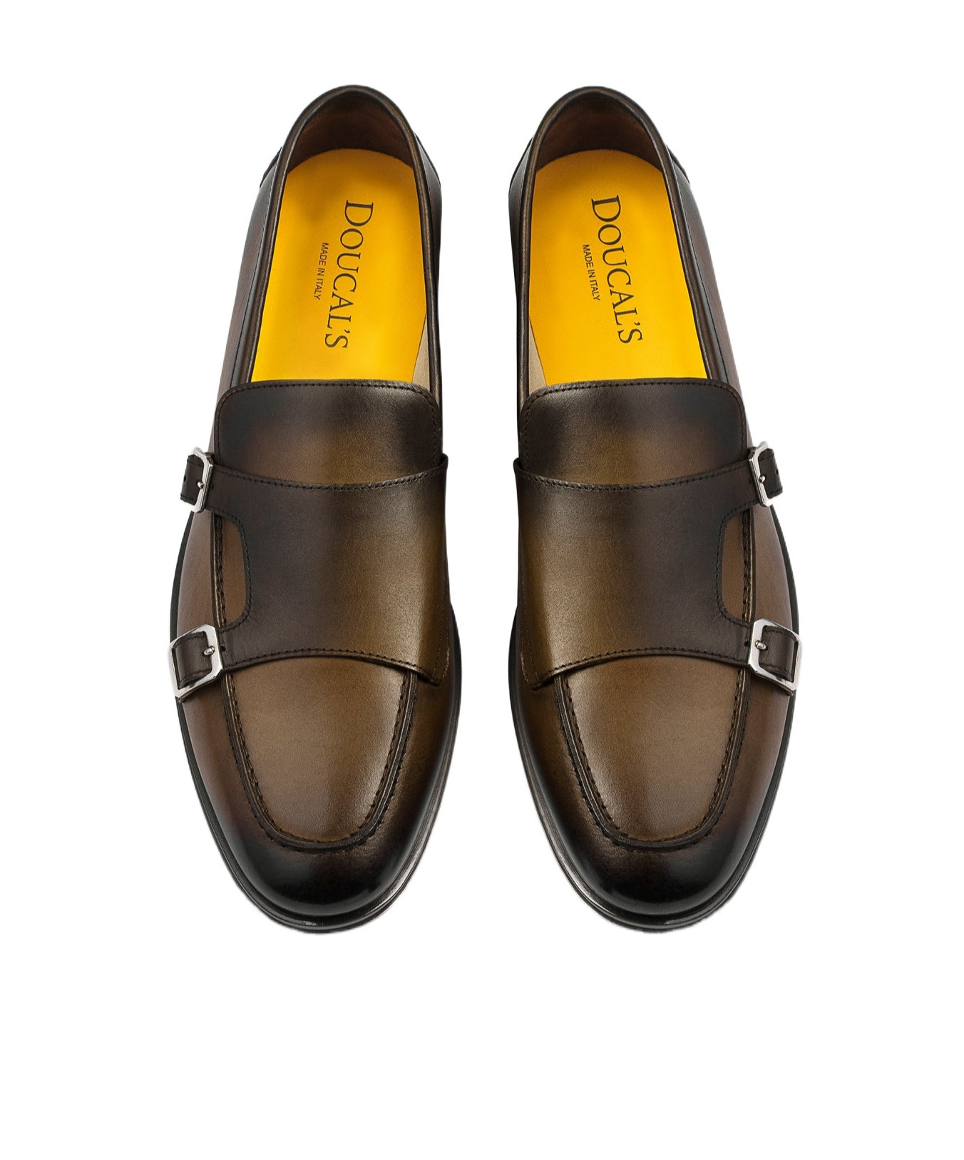 Doucal's Double-button Loafers In Green