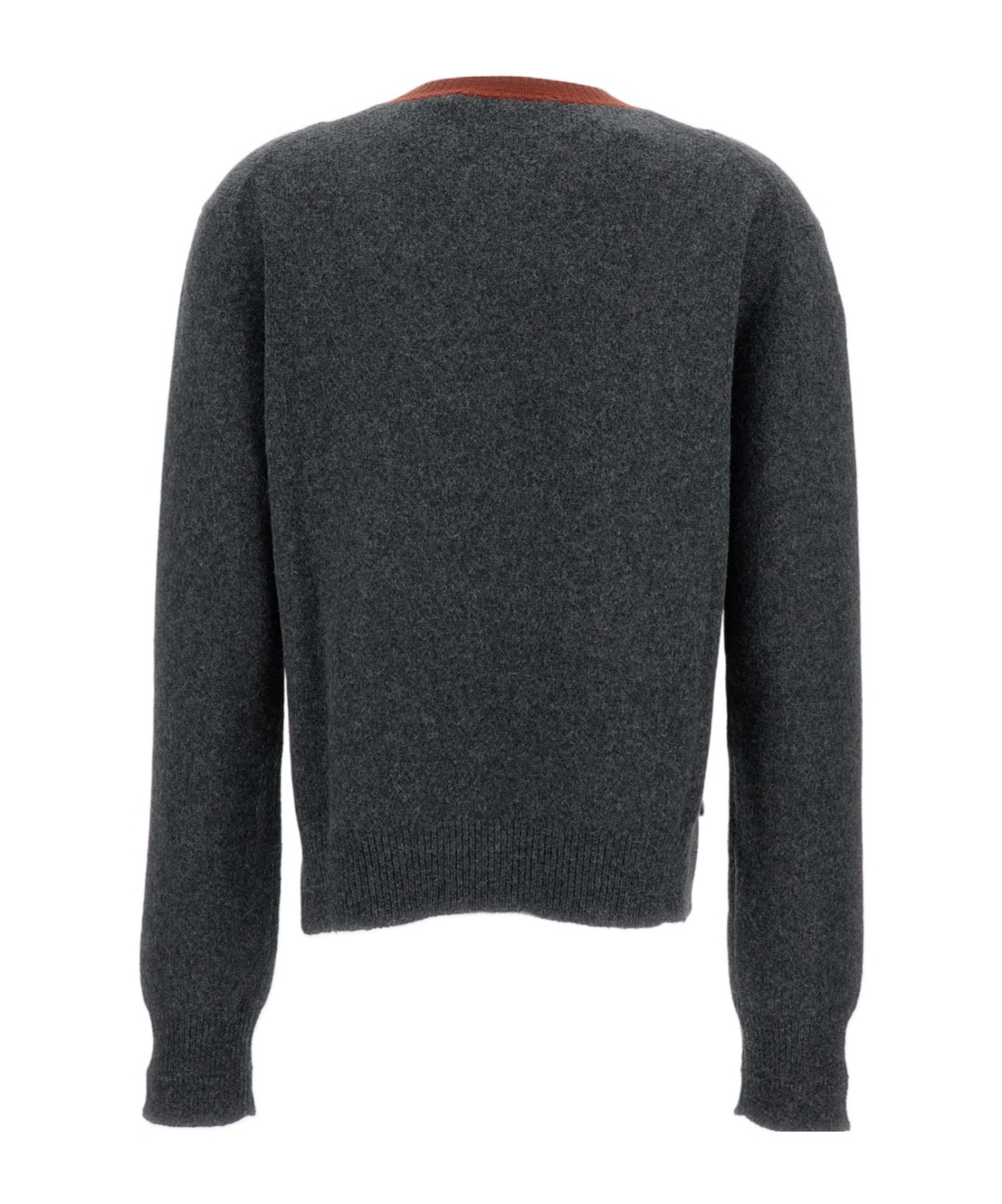Plan C Long-sleeved Sweater In Gray
