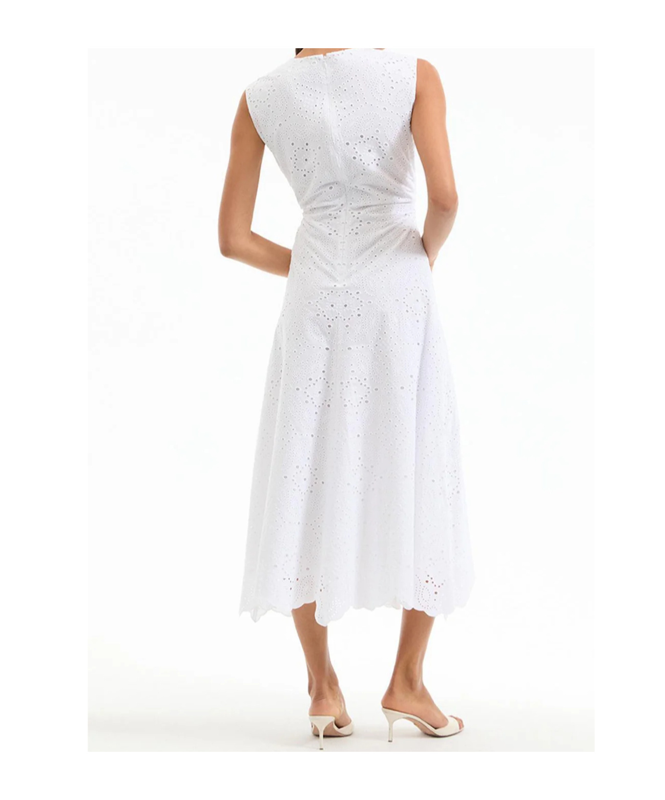 Veronica Beard Aven Dress In White