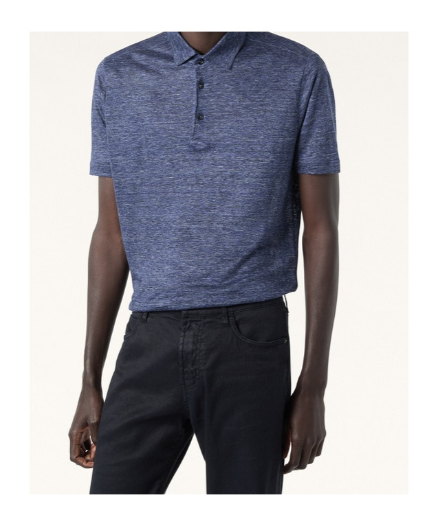 Loro Piana Polo Shirt In Blue