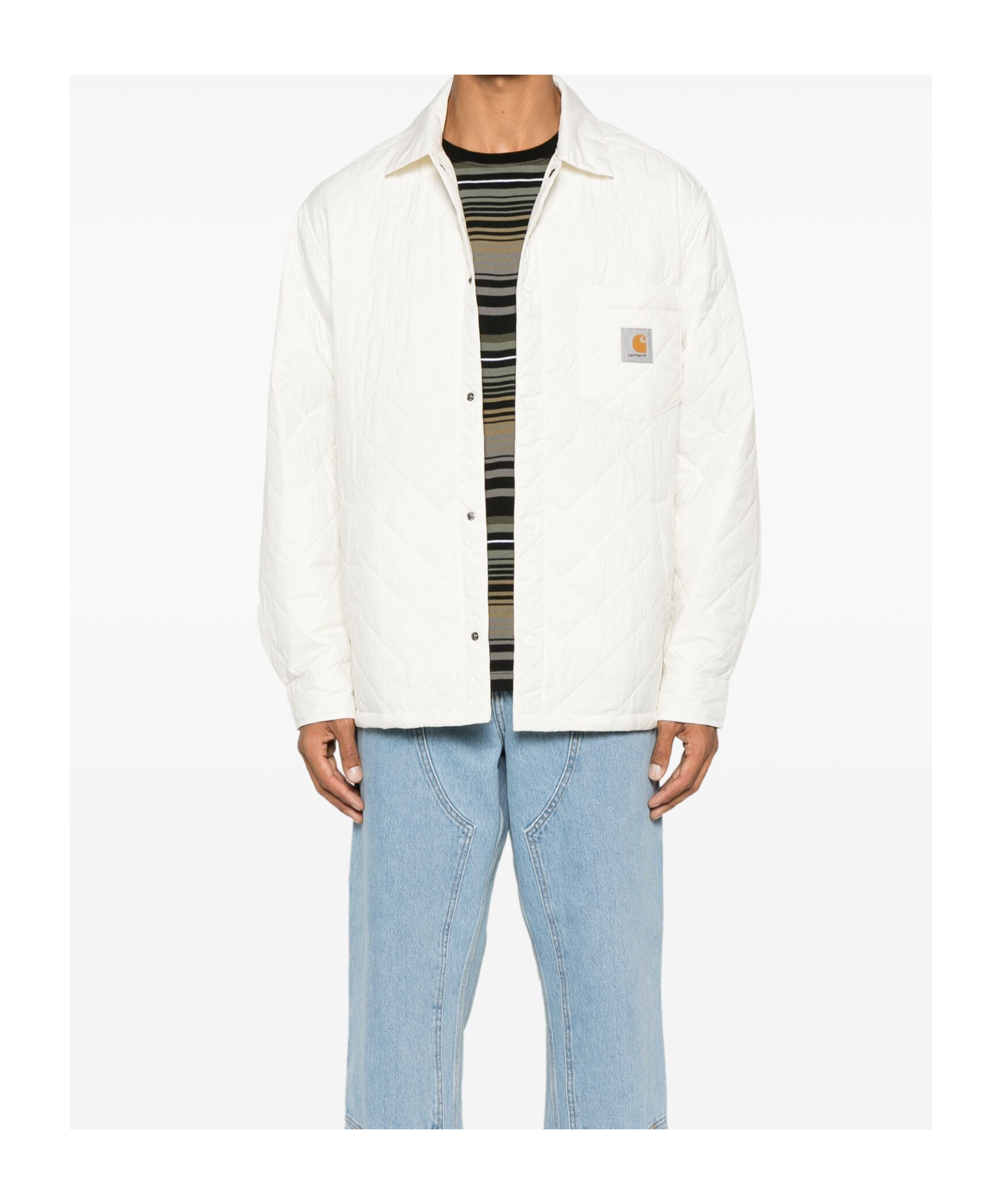 Carhartt Wadeson Shirt Jacket In White