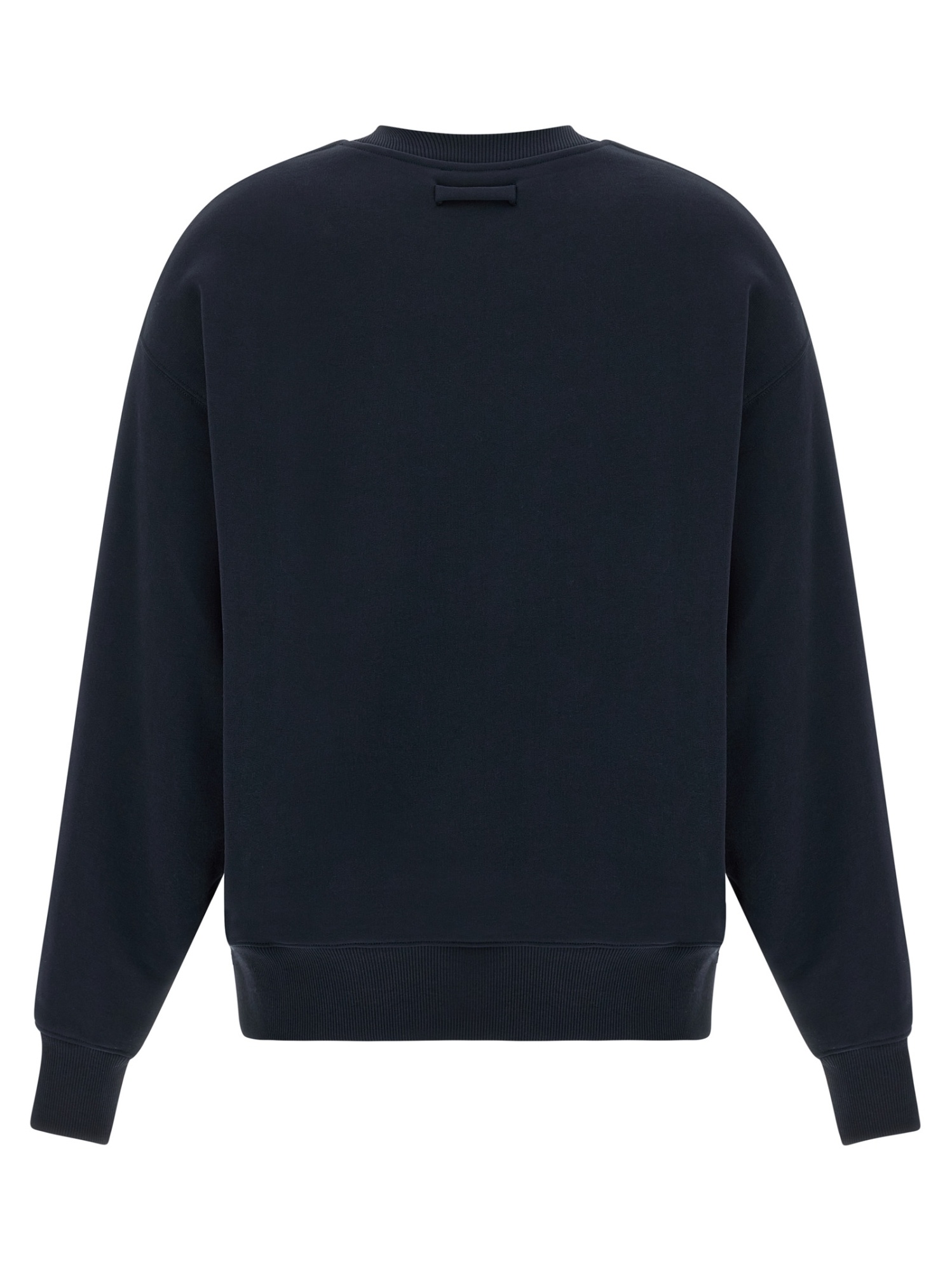 Jean Paul Gaultier The Blue Gaultier Label Sweatshirt Blue In Black