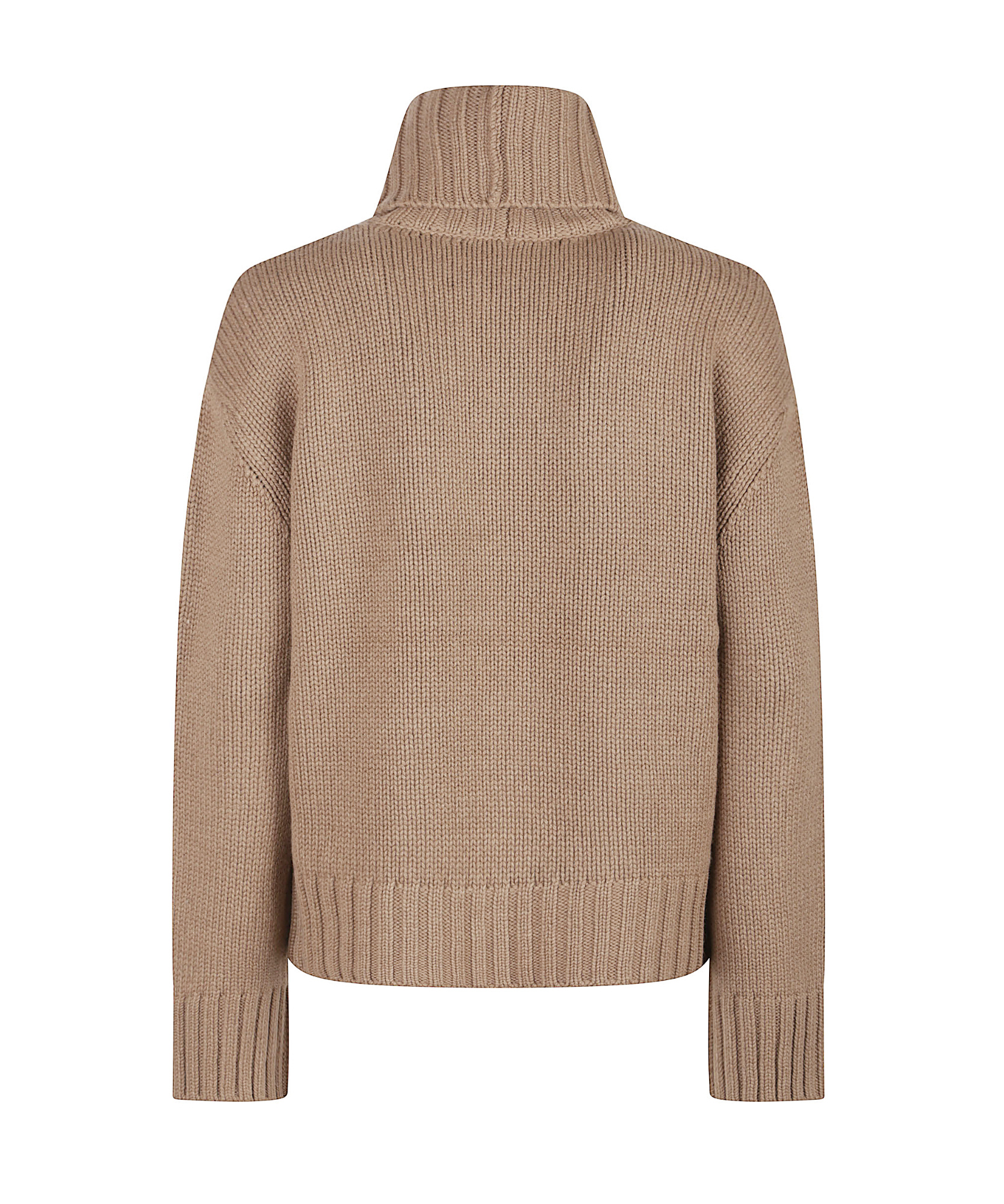 Fabiana Filippi Turtle Neck Sweater In Nude
