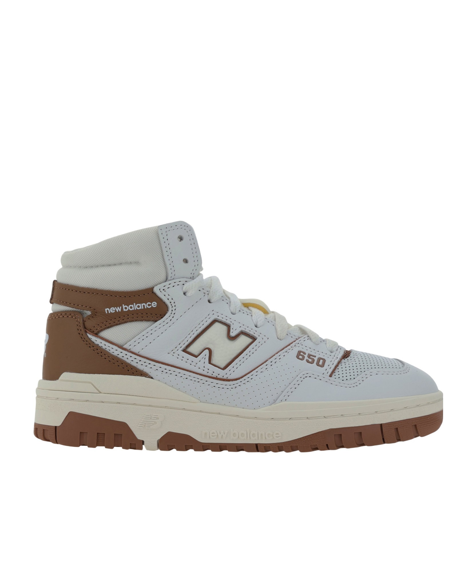 New Balance 550 Leather Sneakers In Gray