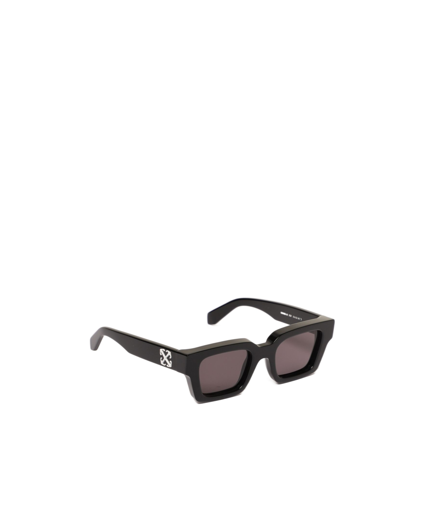Off-white Rectangular Sunglasses In Black