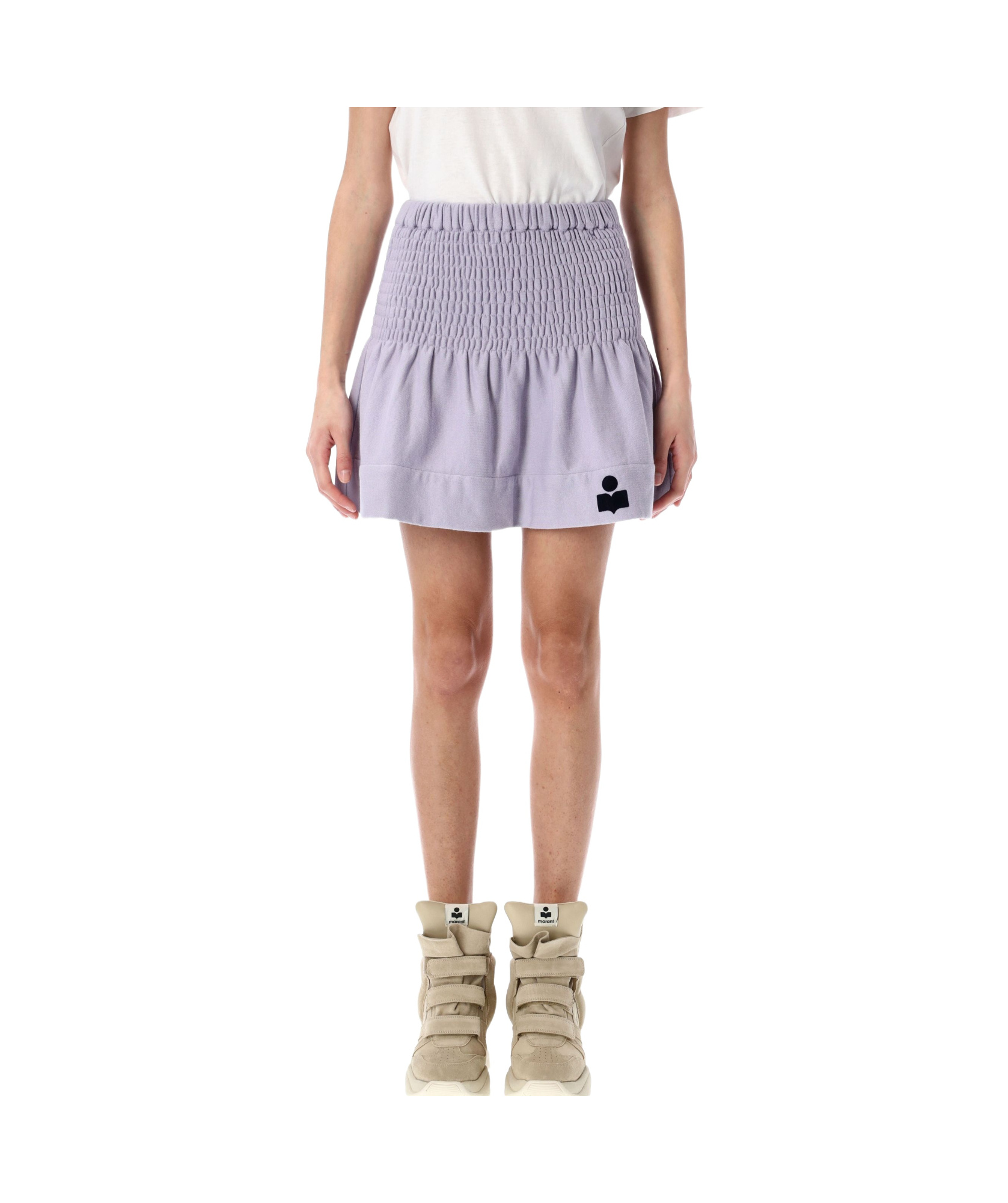 Isabel Marant Étoile Isabel Marant Etoile Pacifica Mini Skirt In Nude