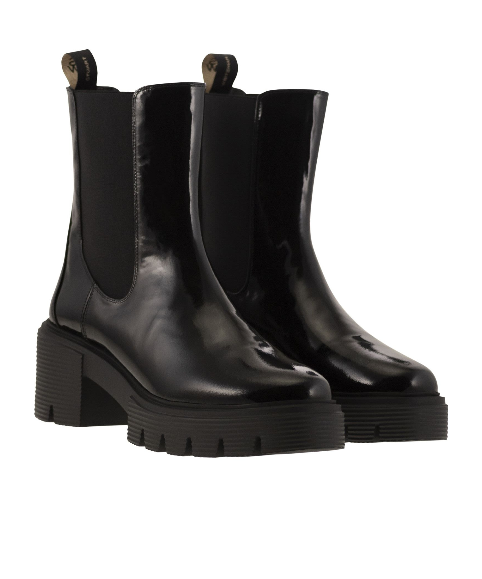 Stuart Weitzman Chelsea Booties In Black