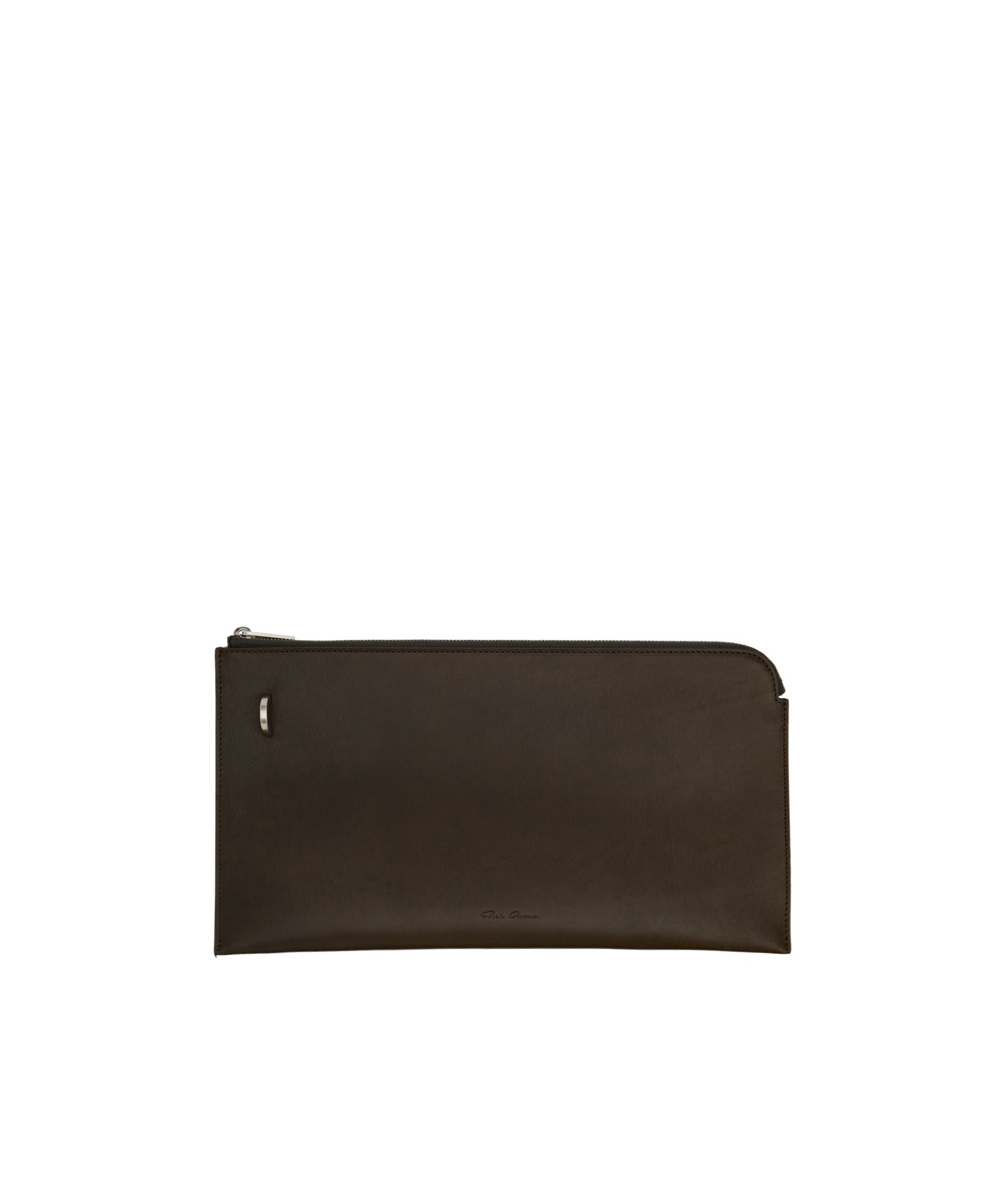 Rick Owens Zipper Wallet In Black