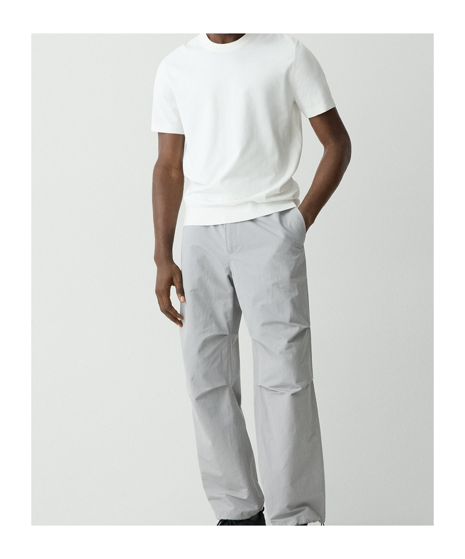 Theory Soris Tee In Light Bilen In White