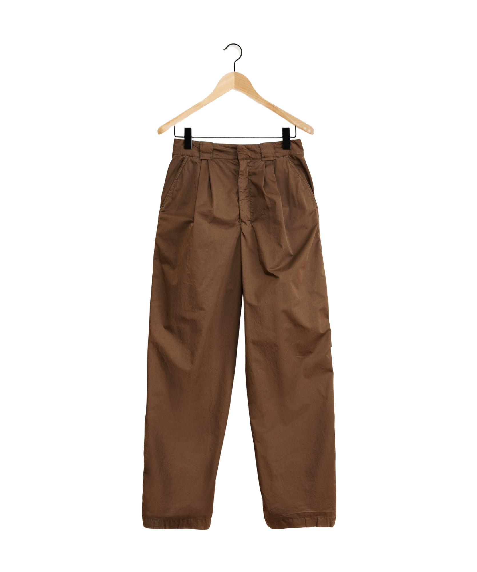 Lemaire Wide-legged Casual Pants In Brown